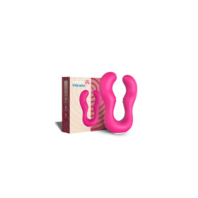 Vibromasseur Rose en forme de U double tête stimulateur point G 